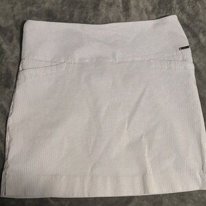 Elegant Striped Mini Skirt